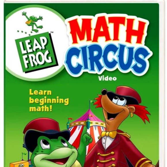 LeapFrog: Math Circus DVD -Numbers, Count, Add - Picture 1 of 3
